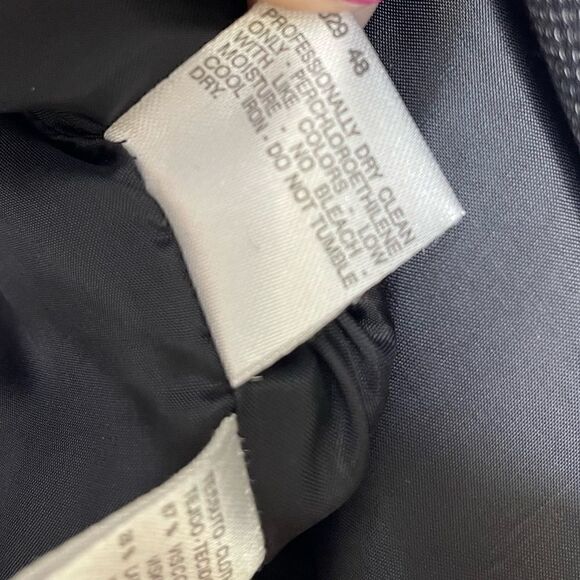 Maxmara Textured One Button Suit Jacket Blazer 14 - Picture 6 of 7